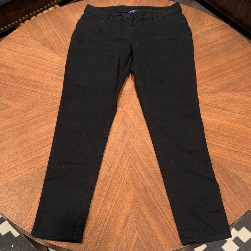 Izod Women's Black Uniform Pants